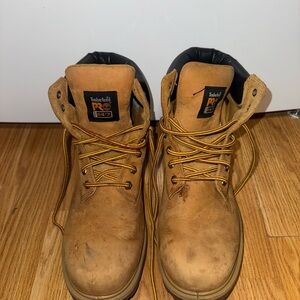 Timberland PRO Tan Leather Boots